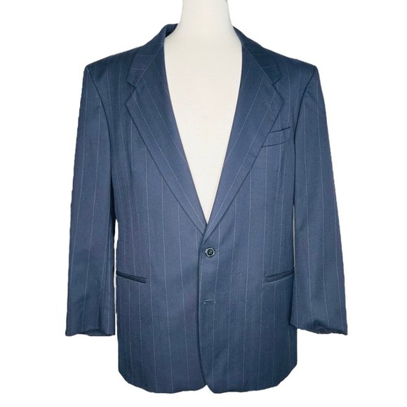 Yves Saint Laurent Other - YSL Men's Blazer Navy With Pinstripes 100% Wool
